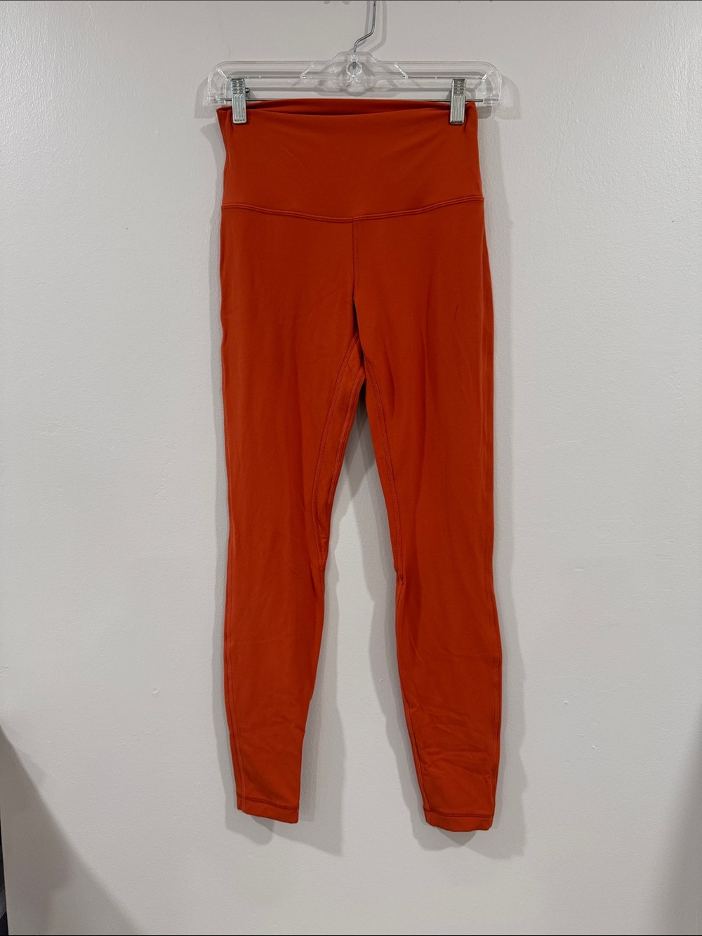 Lululemon align autumn rust High-Waist Orange Active leggings size 6
